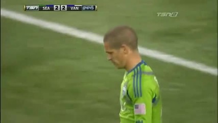 Whitecaps Fc at Seattle Sounders Fc - Eric Hassli 2-2 Goal - 2011.06.11 - Hd