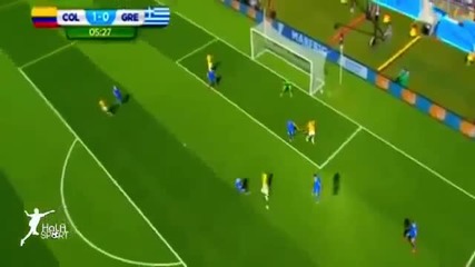 Колумбия - Гърция 3:0 / Световното първенство 2014