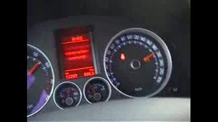 Golf 5 gti 0 - 200 km/h 