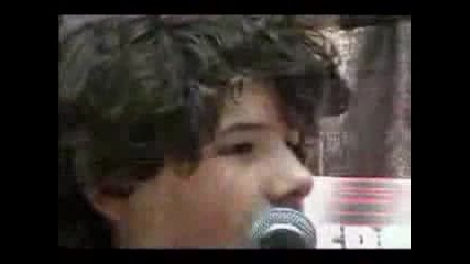 Nick Jonas Singing Happy Birthday