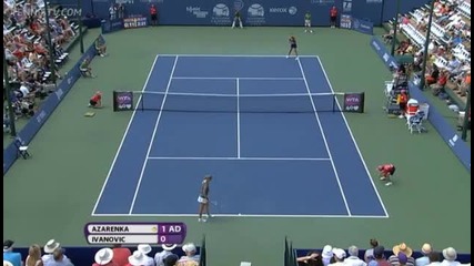 Victoria Azarenka Vs Ana Ivanovic Carlsbad Open 2013 Semi Final First Set