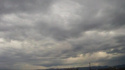 Буреносни облаци (кадри) 17.9.2013