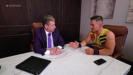 Austin Theory speculates on Mr. McMahon’s “The Pat McAfee Show” appearance: Raw Feb. 28. 2022