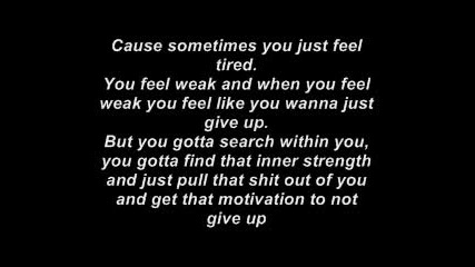 Eminem - Till I collapse Lyrics (feat. Nate Dogg)