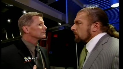 Wwe Raw 05.14.12 Hhh & Gm John Laurinaitis Backstage
