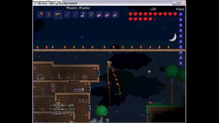 Mario in terraria ep.15 - Pvp and My airtown