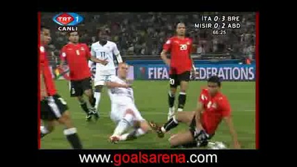 Египед 0 –2 Сащ - Купа на конфедерациите - гол на Майкъл Брадли 21.06.09