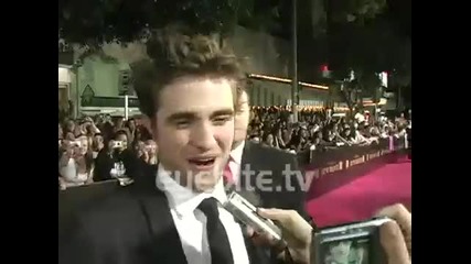 Robert Pattinson: I am Picky About Everything - at the Twilight Saga New Moon Premiere 