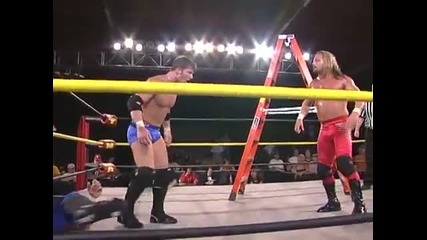 Aj Styles vs Low Ki vs Jerry Lynn - X Devison Championship - 2002