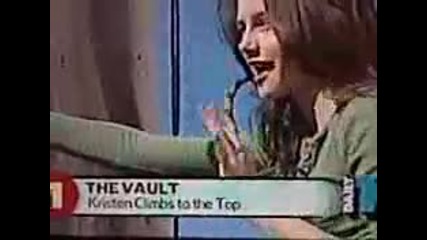 Kristen Stewart at age 13 Rock Climbing @the Daily 10 