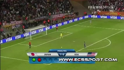 Fifa Wm 2011 Final Japan vs Usa 5 3 Elfmeterschie
