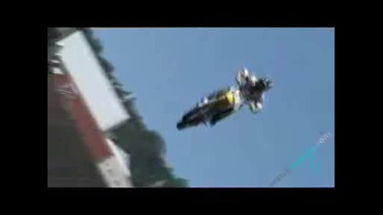Big Air Motocross Jumps.