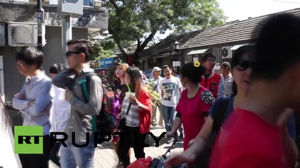 China: Flowers sprouting out your head is the latest craze in Beijing