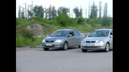 Toyoto Corolla 1.6 16v Vs Opel Astra 1.8 1