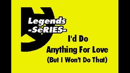 Meatloaf - I`d do anything for love - karaoke