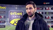 Тунчев: Не беше лесно, целият отбор игра добре