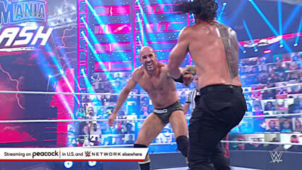 Roman Reigns levels Cesaro with a Superman Punch: WrestleMania Backlash 2021 (WWE Network Exclusive)