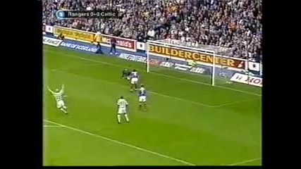 Stilian petrov goal - rangers 1 celtic 2