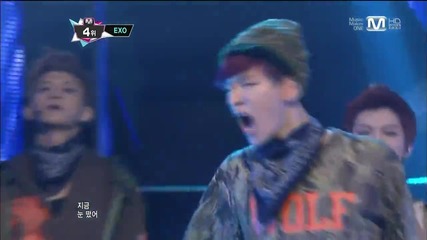 130620 Exo - Wolf @ Mcountdown