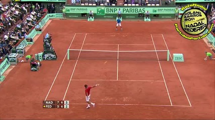 Nadal vs Federer - Roland Garros 2011