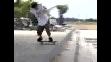 Skateboarding