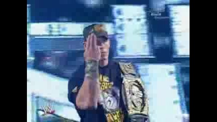 John Cena Излиза На Ринга На Wrestelemania