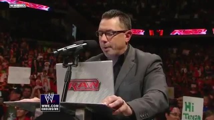 Главният мениджър на Raw прави важно съобщение за турнира Capitol Punishment