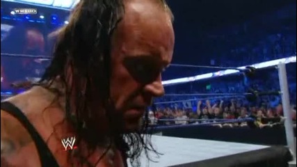 Smackdown 04/09/09 Undertaker се завръща в Smackdown и пребива Cm Punk