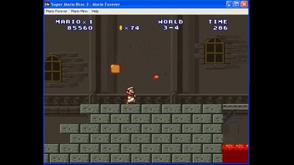 Mario Forever - world 3 completed 