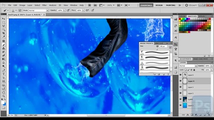 ( Speed Art ) Воден Танцьор - Photoshop Манипулация