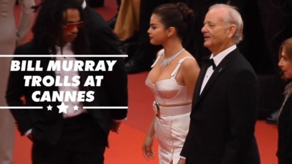 Bill Murray is a whole mood at Cannes
