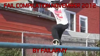 Fail Compilation Компилация Ноември 2012