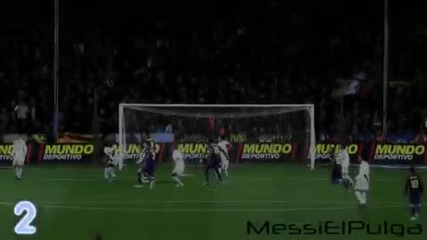 Lionel Messi - Top 5 Goals [2009 - 2010]