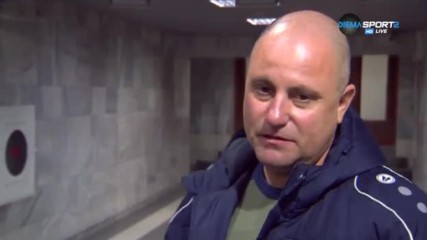 Джамбазки: Трябва да обиграем отбора за плейофите