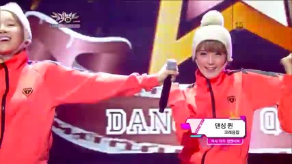 Crayon Pop - Dancing Queen @ Music Bank (26.10.2012)
