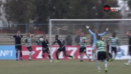 Черно море - Берое 0:0 /първо полувреме/