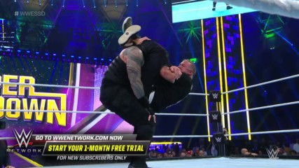 Roman Reigns brutally powerbombs Shane McMahon: WWE Super ShowDown 2019