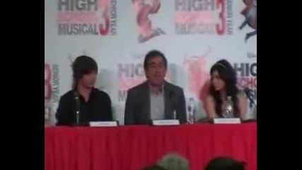 High School Musical 3 Press Conference