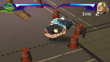 Tmnt [2003] - Battle 1 (leonardo vs Hun)