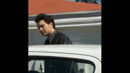 Çağatay Ulusoy - Medcezir Set Backstage 06.04.2015.