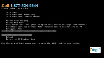 Boot Windows Xp in Safe Mode 