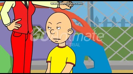caillou destroys the Playground-grounded