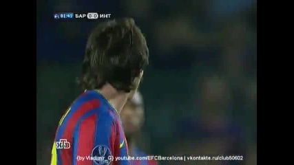 Barcelona Inter 1 - 0 highlights. 28.04.2010 semi finale 