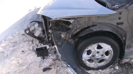 Двама души пострадаха при катастрофа на пътя Русе-Разград