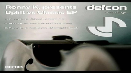 Ronny K. Vs Bach - Air On The G String (original Mix)