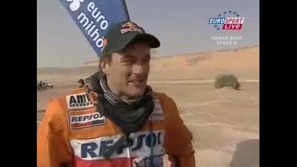 Lisboa Dakar Rally 2007 - Motorbikes Stage 08 
