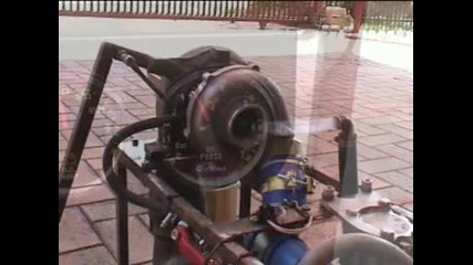 Home built jet engine. Начало на реактивен двигател.