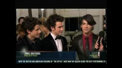 Jonas Brothers (golden Globes Red Carpet)