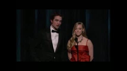 Robert Pattinson Oscars Presentation Love In 08
