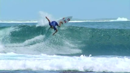 Julian Throws Dirt...and He Surfs Too
